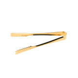 Pegador para Gelo Inox Dourado 15cm - Ela Decora