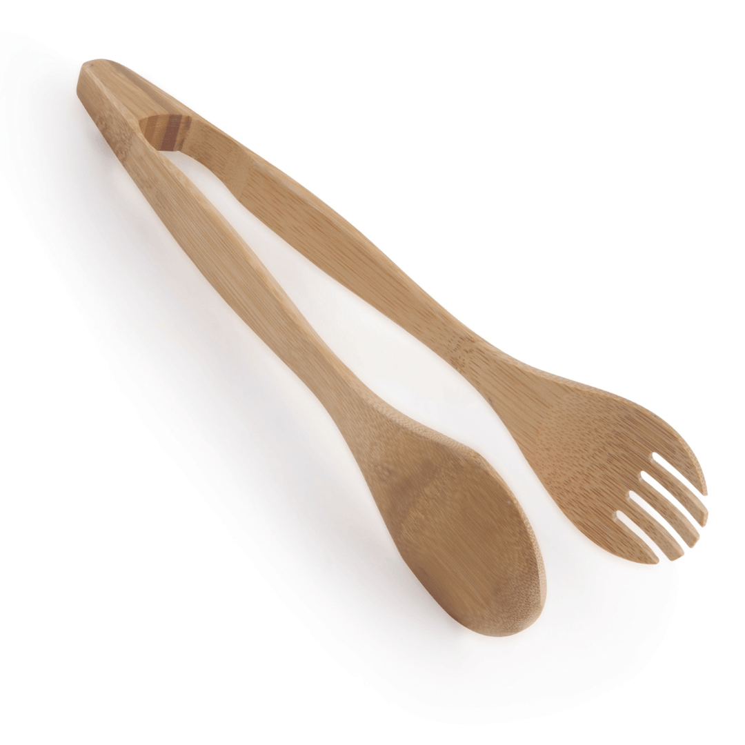 Pinça Pegador em Bambu Ecokitchen 30,5cm - Ela Decora