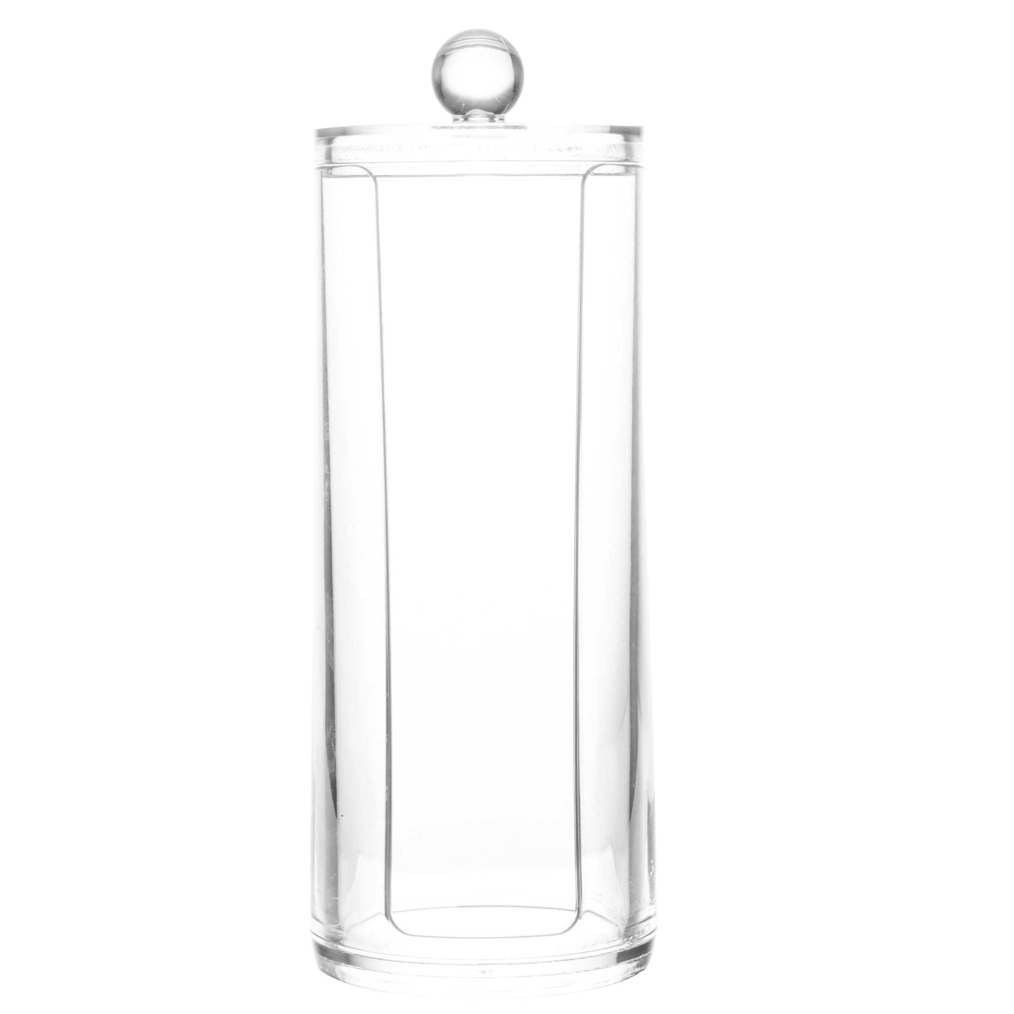 Porta Algodão de Acrilico 20cm - Ela Decora