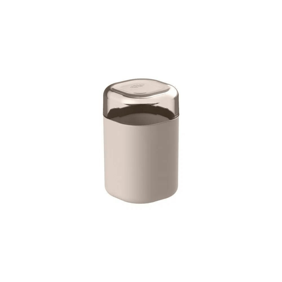 Porta Algodão Dual Bege - Ela Decora