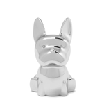 Porta Anel Zoola Cachorro Cromado - Ela Decora