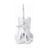 Porta Anel Zoola Elefante Cromado - Ela Decora