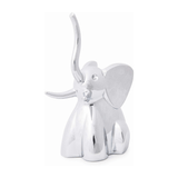 Porta Anel Zoola Elefante Cromado - Ela Decora