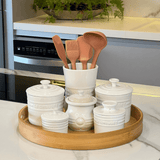Porta Condimento Branco 800ml Le Creuset - Ela Decora