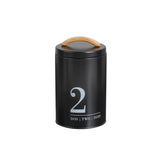 Porta Condimentos Metalla N2 Preto 1,3 Litros - Ela Decora