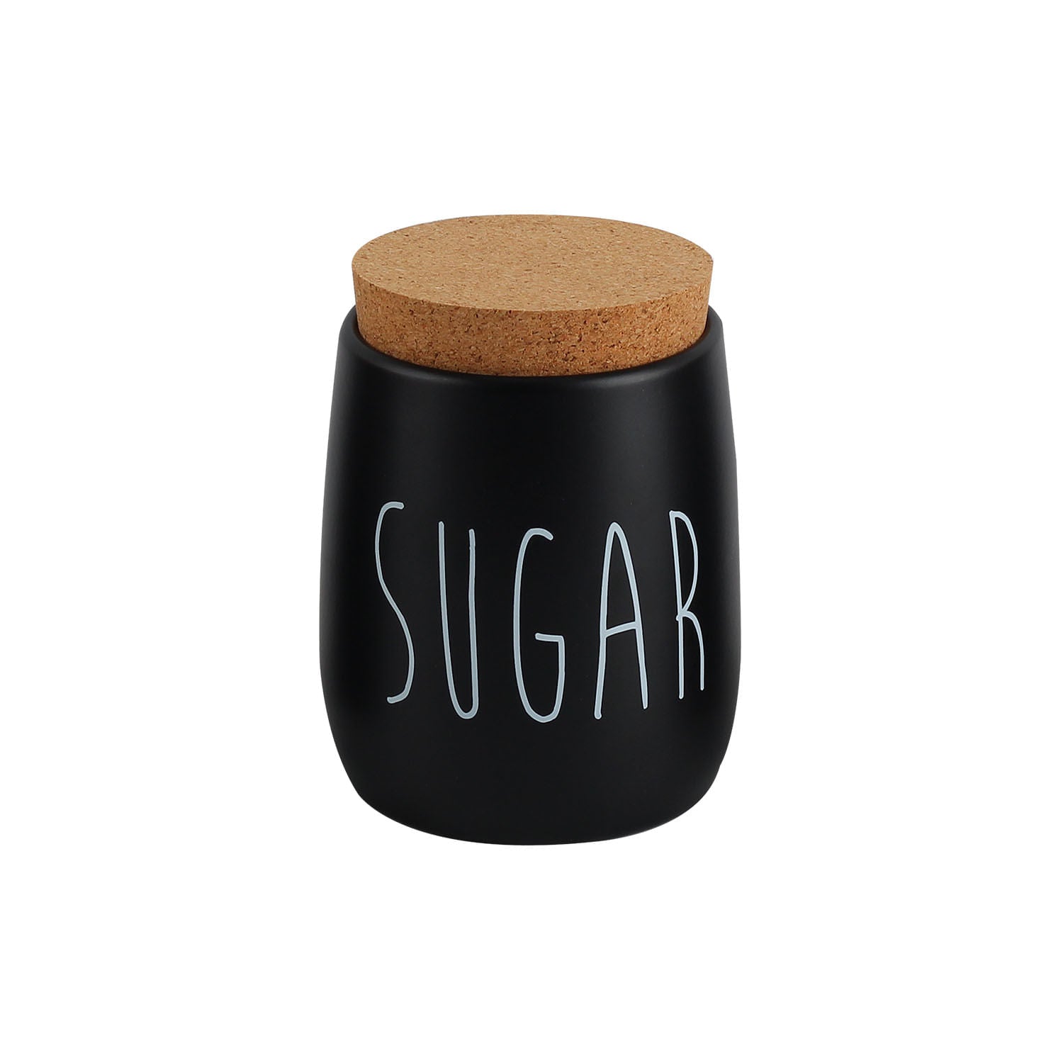 Porta Condimentos Oak Açucar Preto 850ml - Ela Decora