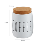 Porta Condimentos Oak Cafe Branco 850ml - Ela Decora