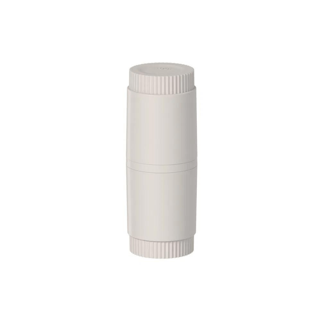 Porta Escova Dorica Bege 20,5cm - Ela Decora