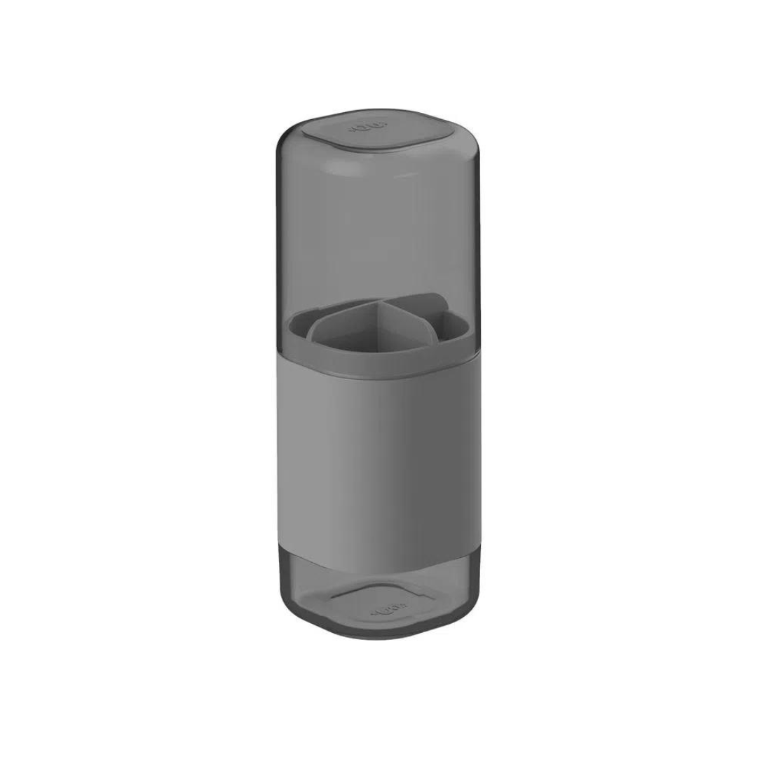 Porta Escova Dual Chumbo - Ela Decora