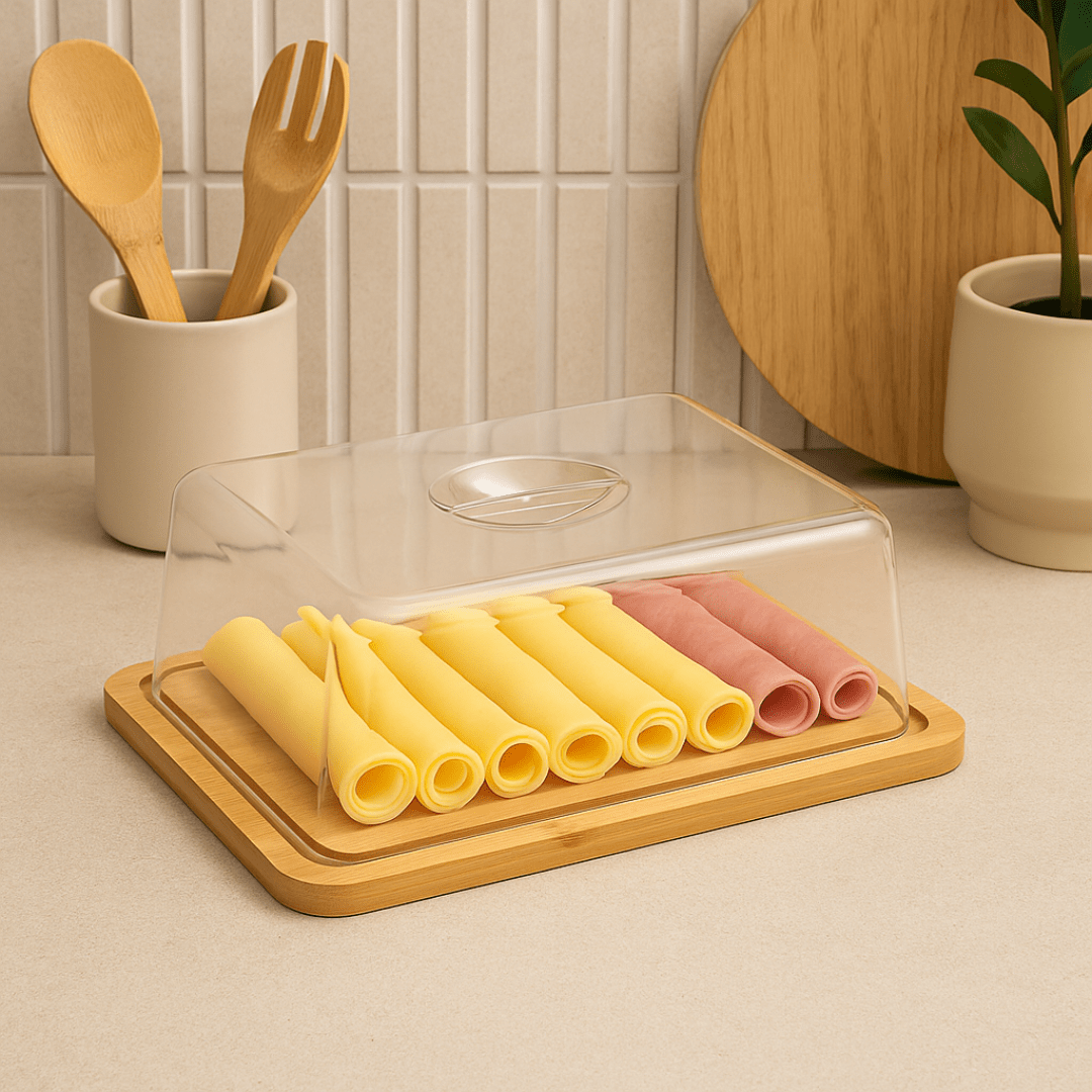 Porta Frios com Tampa de Plástico 24cm - Ela Decora
