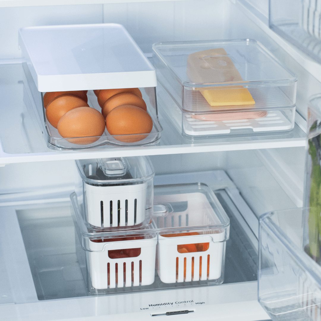 Organizador Porta Frios Duplo Clear Natural