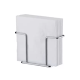 Porta Guardanapos Cromado - Ela Decora