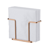 Porta Guardanapos Rose Gold - Ela Decora