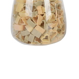 Porta Mantimento Vidro Borossilicato com Tampa de Bambu 1 Litro - Ela Decora