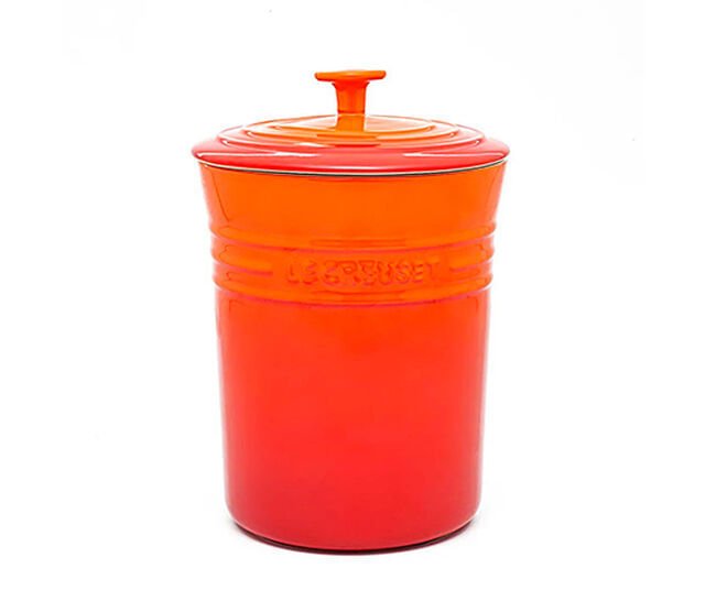 Porta Mantimentos Laranja 3,3 Litros Le Creuset - Ela Decora