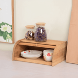 Porta Pão de Bambu 38cm - Ela Decora