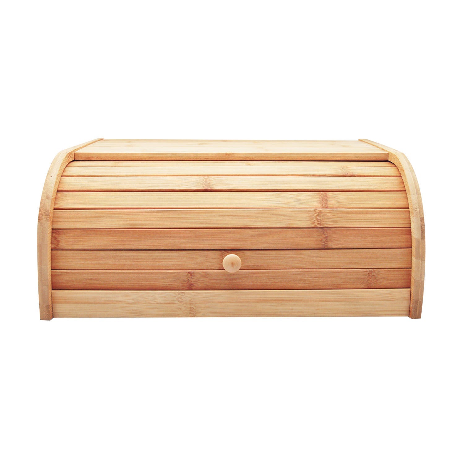 Porta Pão em Bambu G 40cm x 27,5cm x16,5cm - Ela Decora