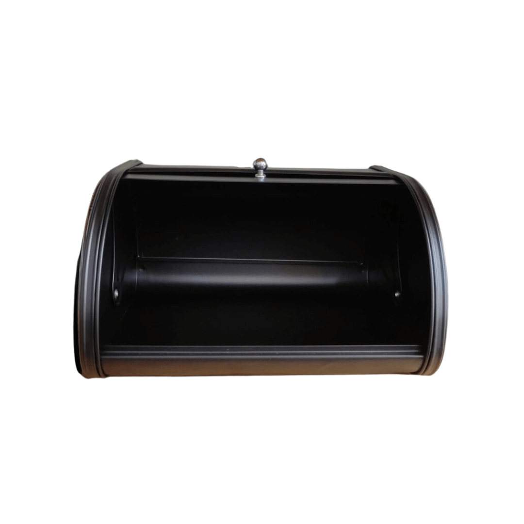 Porta Pão Manhattan Preto 30cm - Ela Decora
