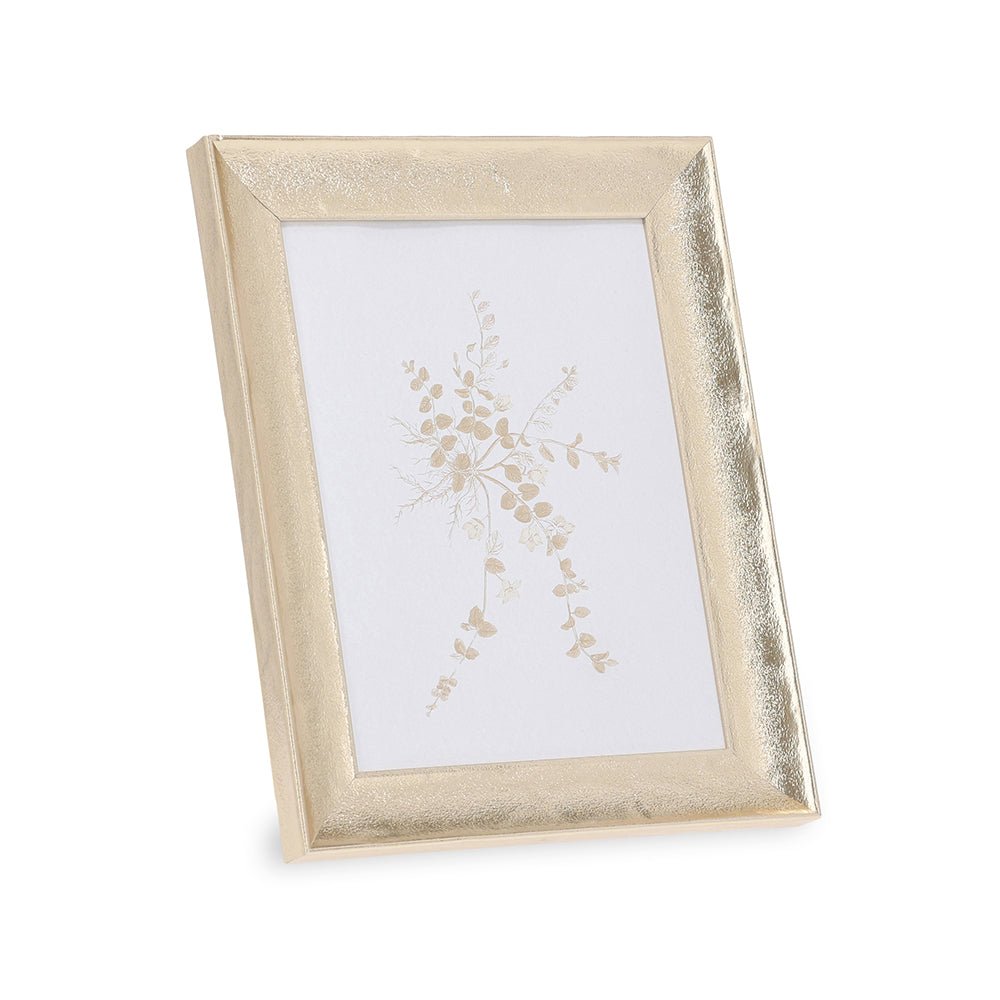 Porta Retrato em MDF Dourado 15x20cm - Ela Decora