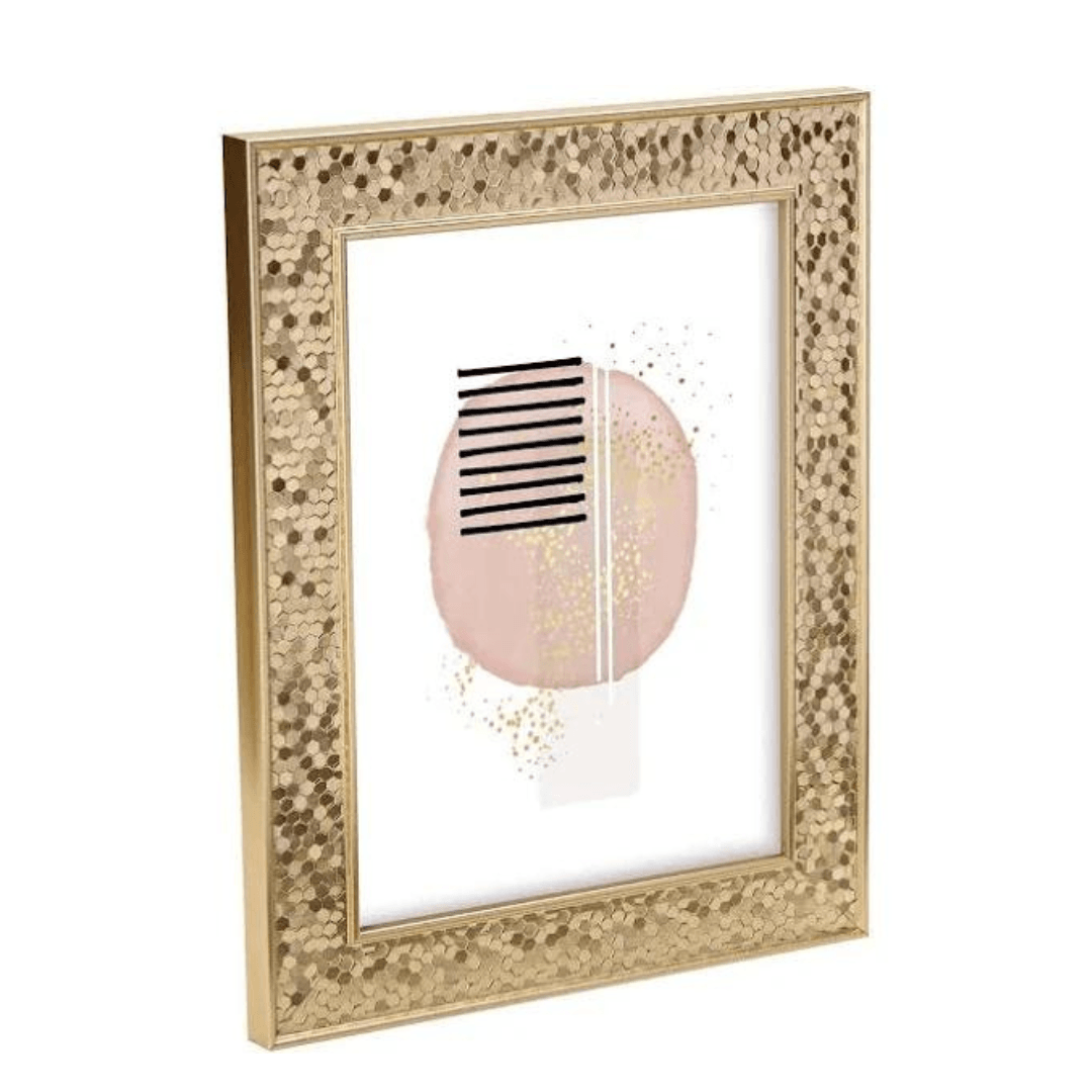 Porta Retrato em Poliestireno Dourado 15x20 - Ela Decora
