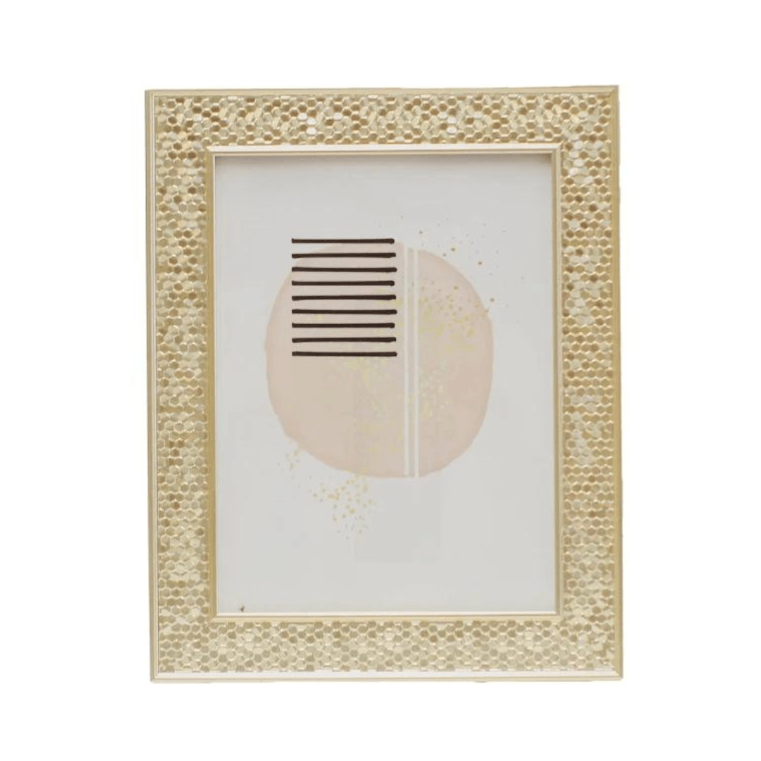 Porta Retrato em Poliestireno Dourado 15x20 - Ela Decora
