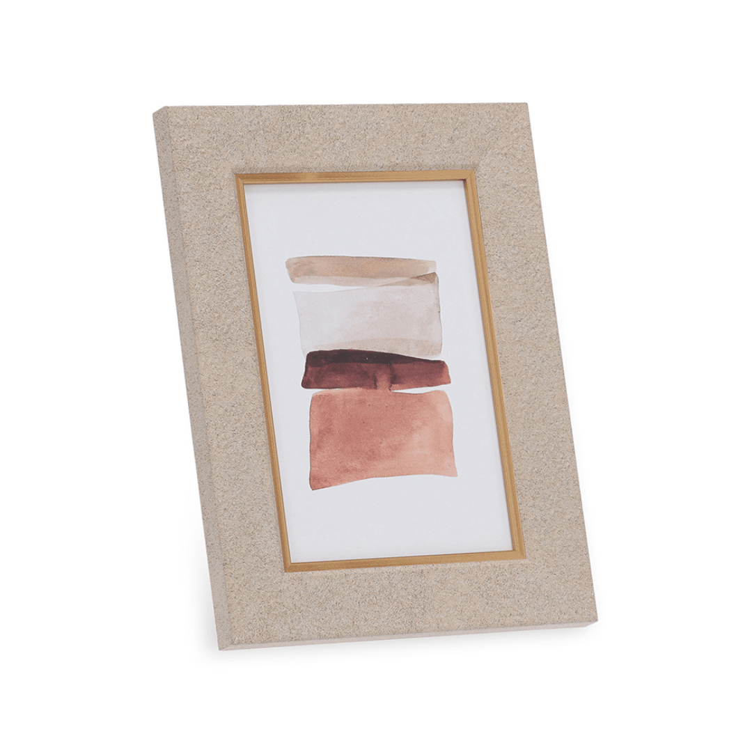 Porta Retrato Poliestireno e Vidro 10x15 - Ela Decora