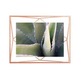 Porta Retrato Prisma 17,8 cm x 12,7 cm Rose Gold - Ela Decora