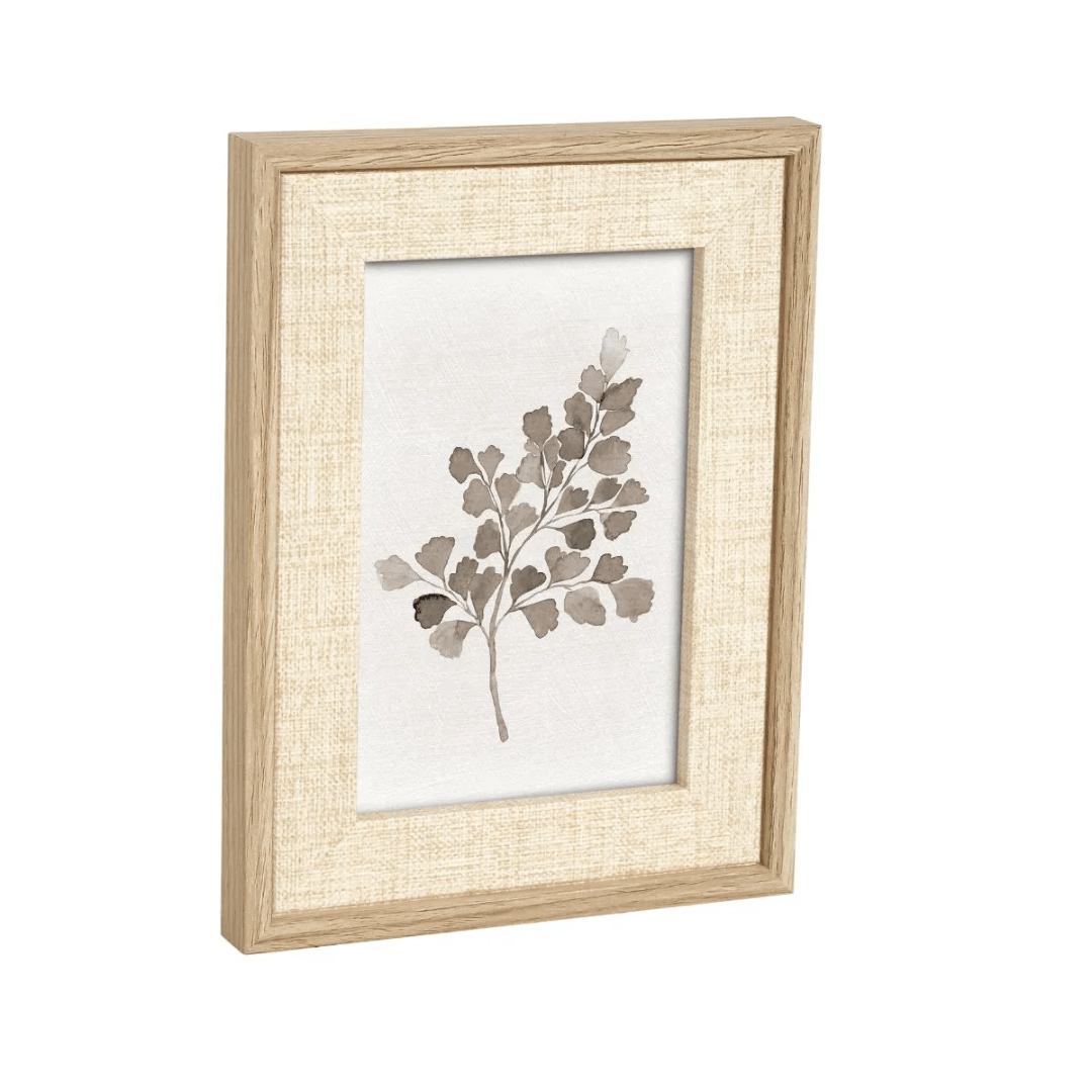Porta Retrato PS e Vidro Bege 10cmx15cm - Ela Decora