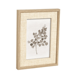 Porta Retrato PS e Vidro Bege 10cmx15cm - Ela Decora