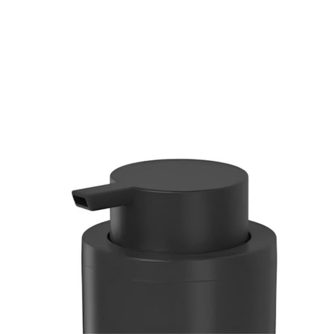Porta Sabonete Liquido Bold Preto 300ml - Ela Decora