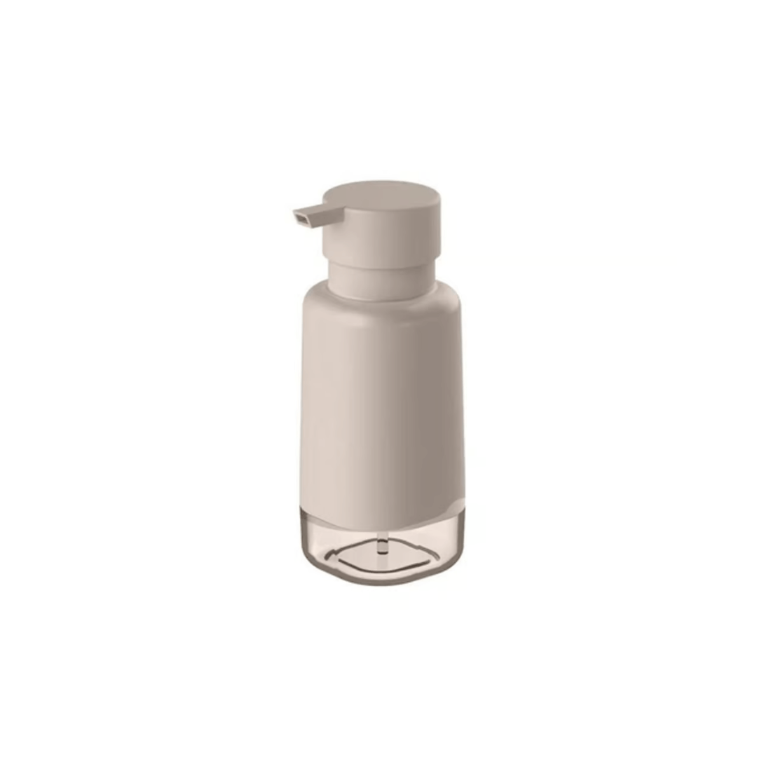 Porta Sabonete Liquido Dual Bege - Ela Decora
