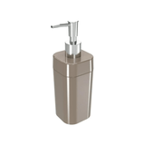 Porta Sabonete Liquido Splash Cinza 290ml - Ela Decora