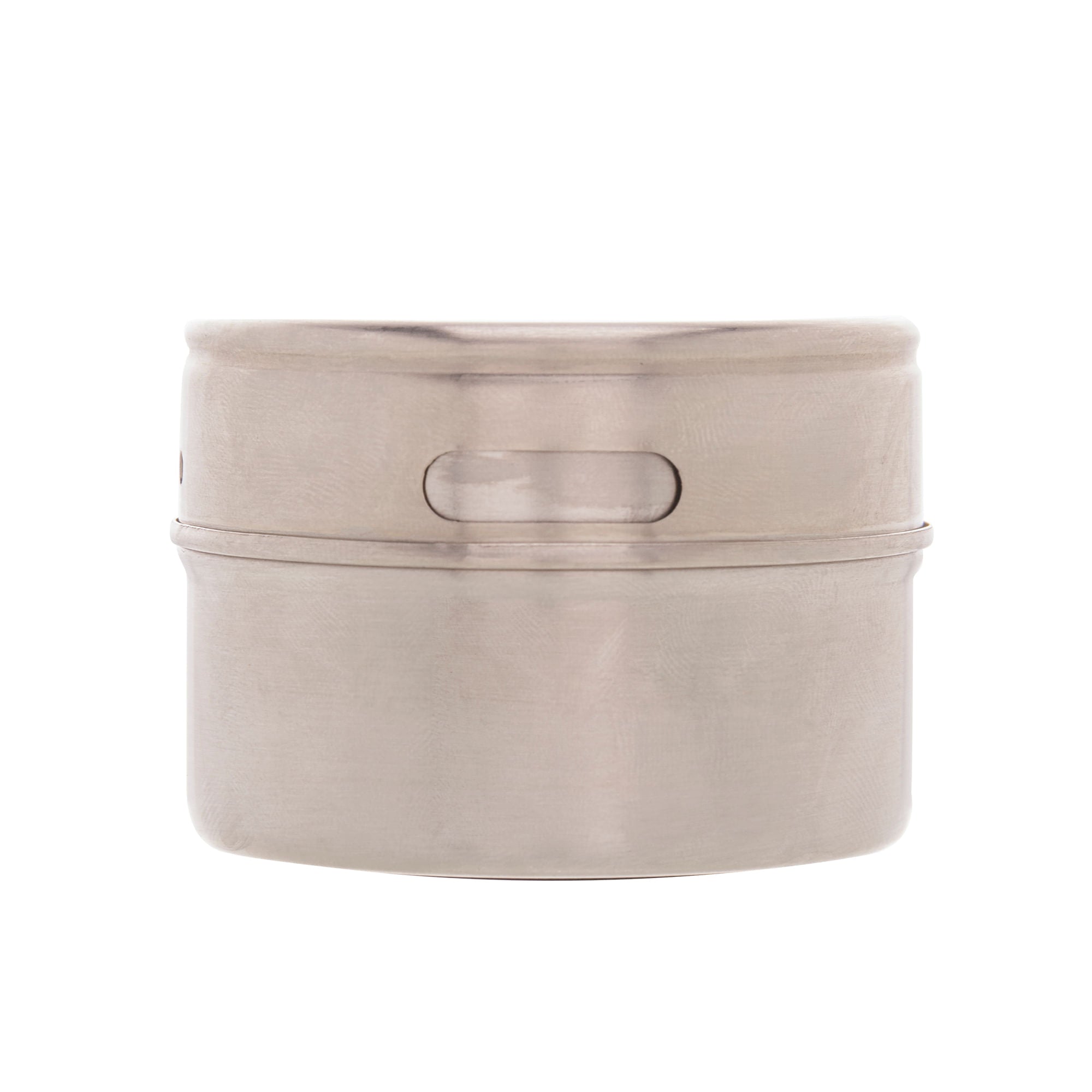 Porta Tempero com Tampa Imantado Cromado 6,5cm - Ela Decora