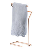 Porta Toalha de Bancada Rose Gold - Ela Decora