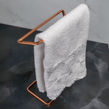 Porta Toalha de Bancada Rose Gold - Ela Decora