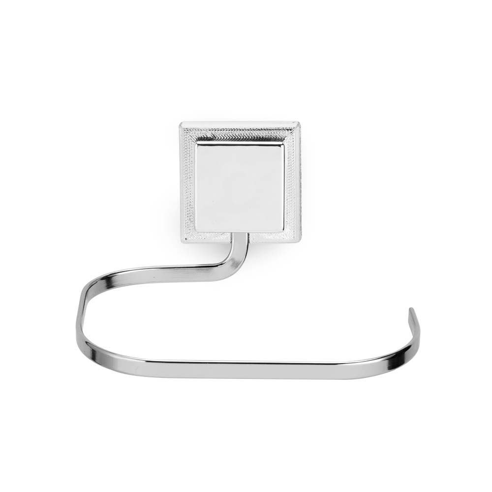 Porta Toalha de Rosto e Mãos 3M de Piatina Cromado 16cm - Ela Decora
