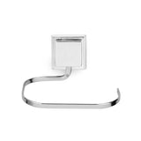 Porta Toalha de Rosto e Mãos 3M de Piatina Cromado 16cm - Ela Decora