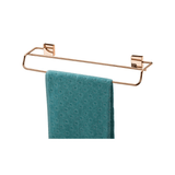 Porta Toalha Toalheiro Parafuso Rose Gold 45cm