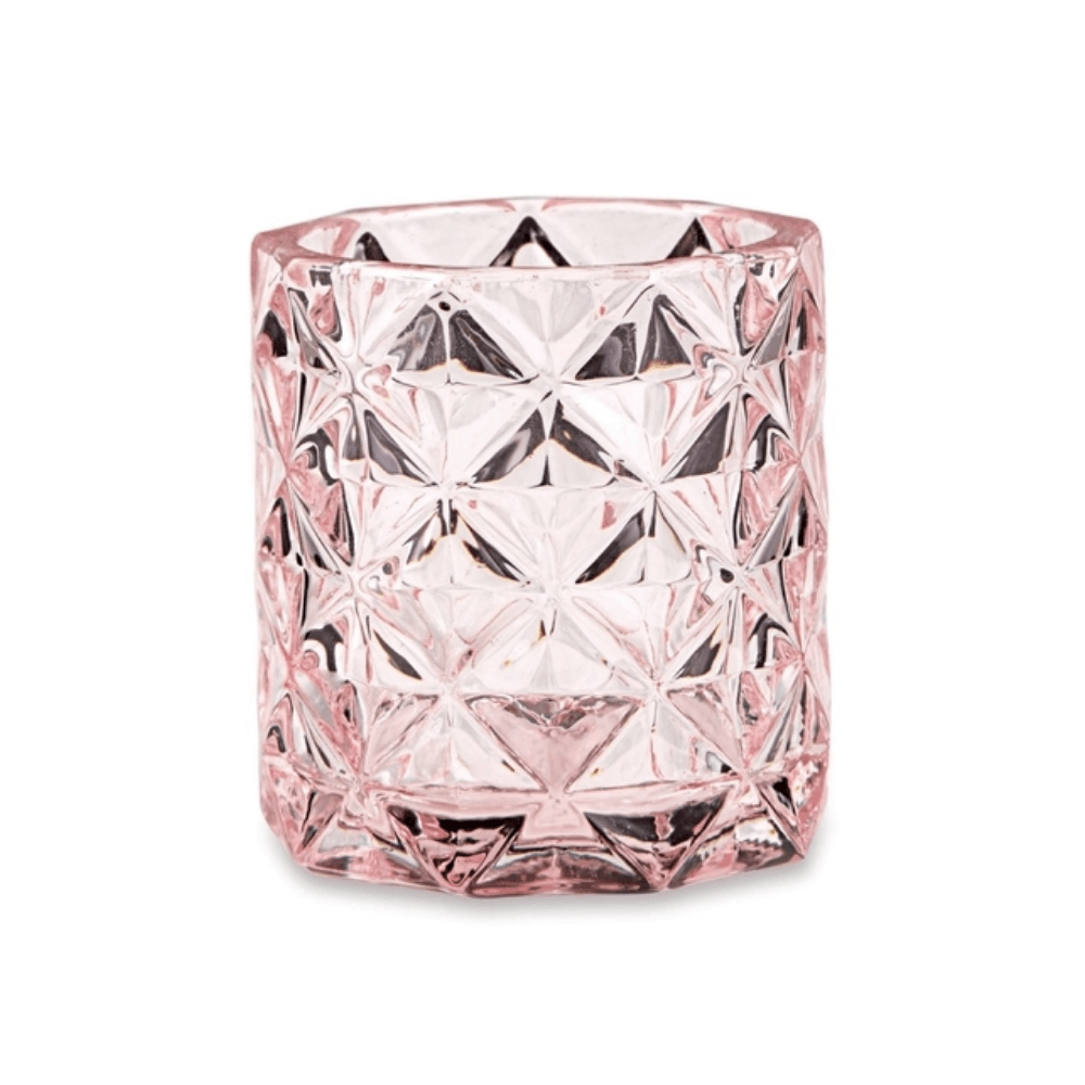 Porta - Velas Rose Gold em Vidro - Ela Decora