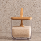 Pote Porta Condimentos com Colher Bambu Brisa