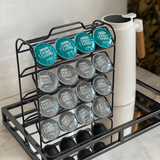 Organizador Porta Cápsulas Nespresso Preto Ônix