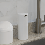Dispenser Para Detergente Linha Conceito Branco Com Cromado