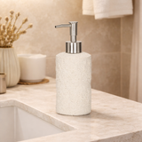 Porta Sabonete Liquido em Polirresina Branco 18,5cm