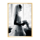 Porta Retrato em Aço Classic Dourado 13cmx18cm