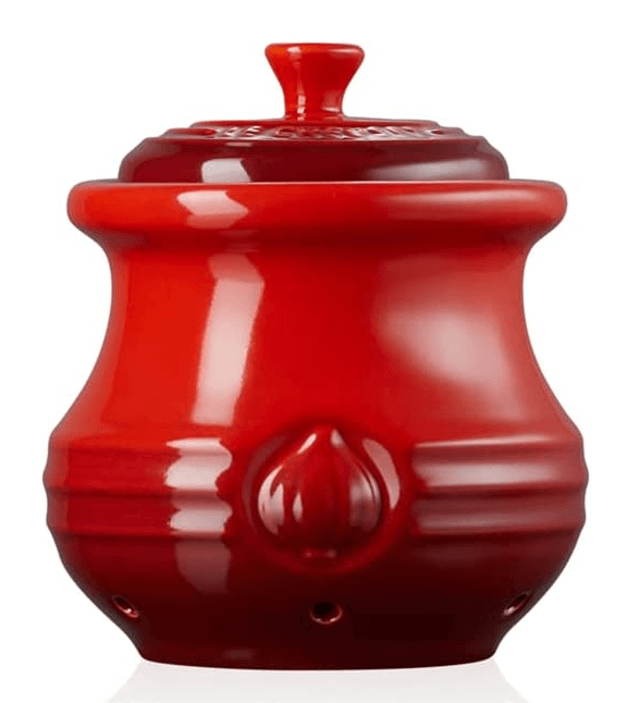 Pote de Alho Vermelho Le Creuset - Ela Decora