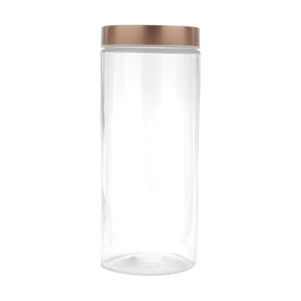 Pote de Vidro Borossilicato Com Tampa de Cobre 2,1l - Ela Decora