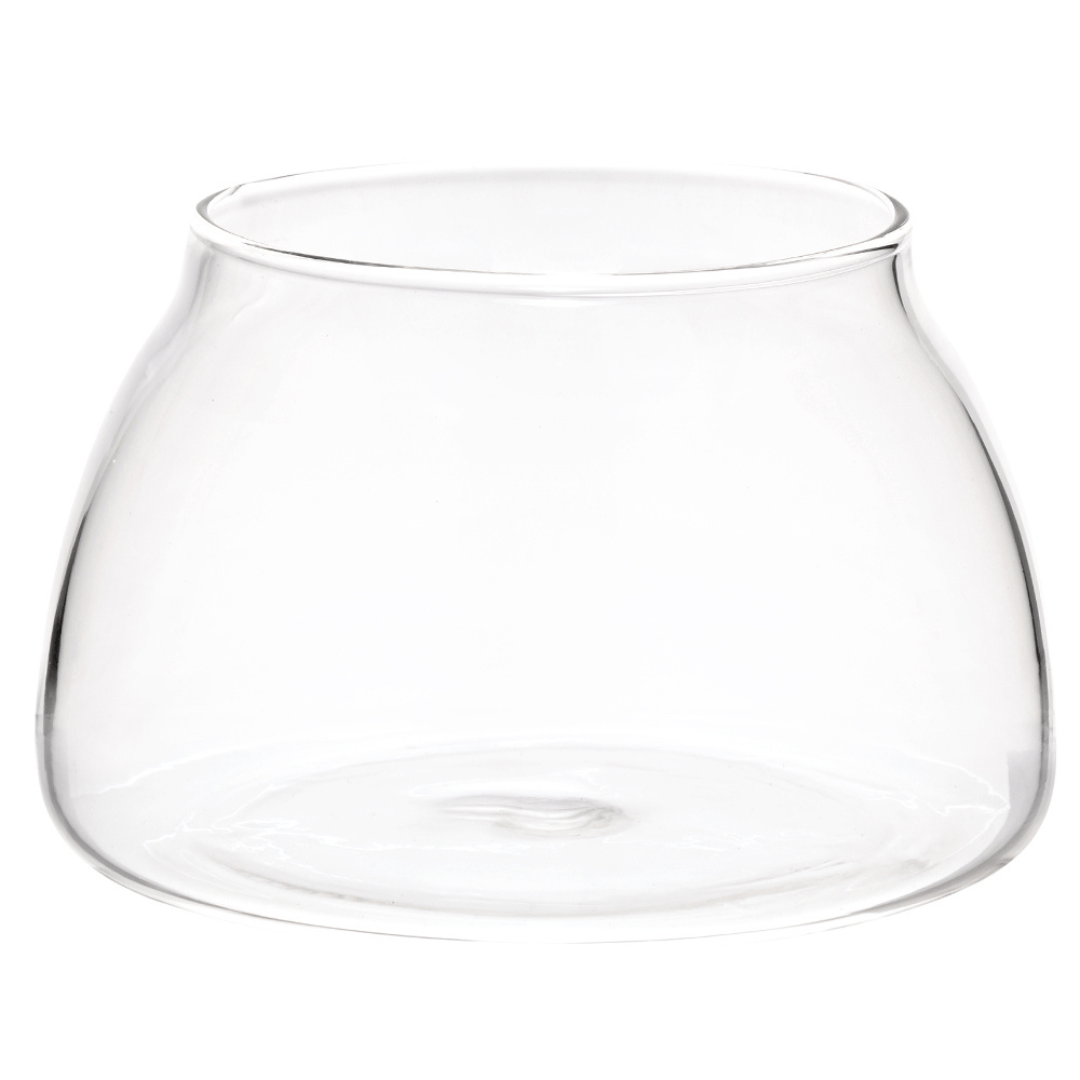 Pote de Vidro com Tampa de Bambu Ecokitchen 11,2cm - Ela Decora
