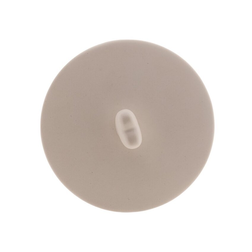 Pote Decorativo de Cerâmica Heart Coração Branco 15cm - Ela Decora