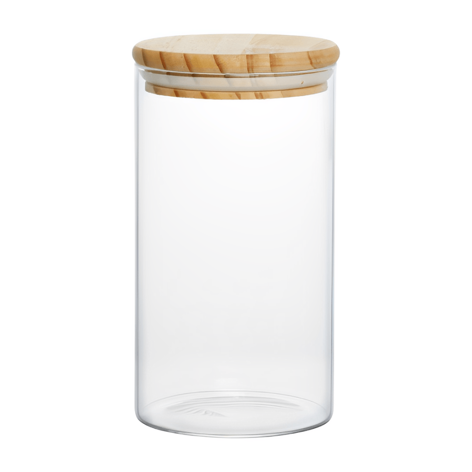 Pote Hermético de Vidro Redondo Liege 900ml - Ela Decora