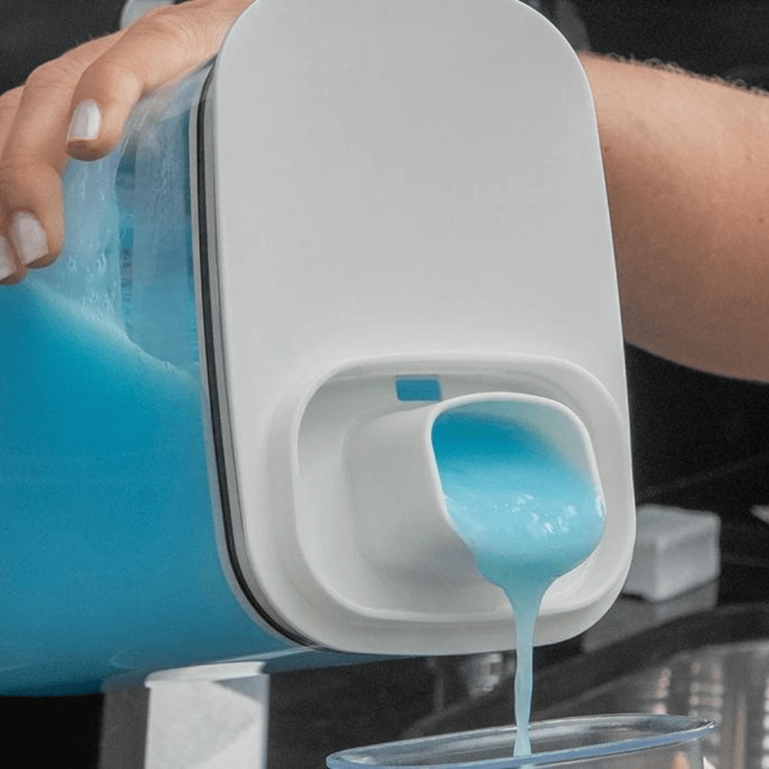 Pote Hermético Dispenser Flow Bege 2,3 Litros - Ela Decora